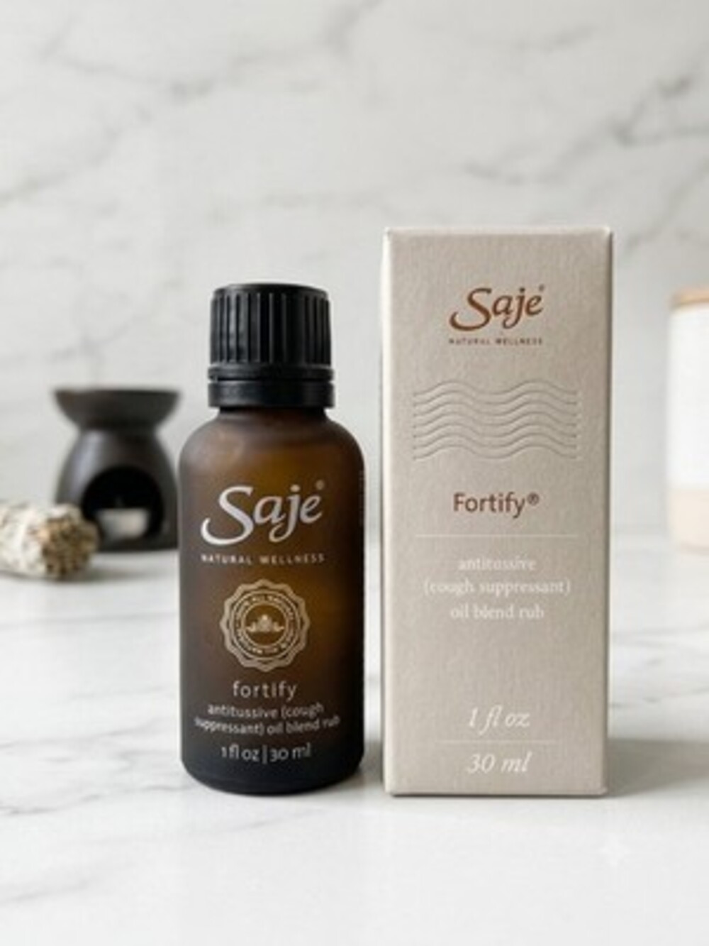 Fortify - Cough Suppressant Oil Blend 1fl Oz Saje New With Box